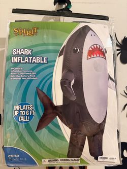 Shark inflatable costume