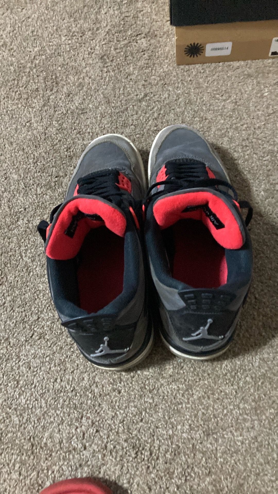 Air Jordan 4 retros infrared size 10