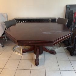 Poker, Dining, Game, Bumper Pool Table