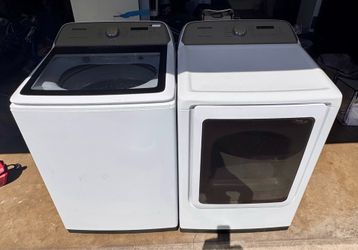 Samsung Washer & Gas Dryer Set | Complete Setup | Manuals + Hoses Included