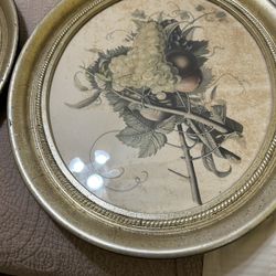 Botanical Lithographs After JL Prevost, Framed