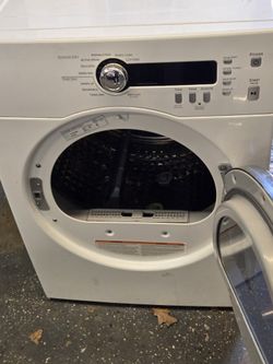 GE Front Loading Stainless Steel Interior Dryer Electric