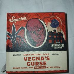 New Dr Squatch Stranger Things Mens Soap 