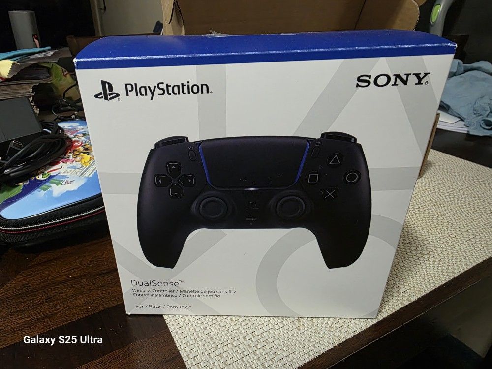 Black Ps5 Dualsense Controller