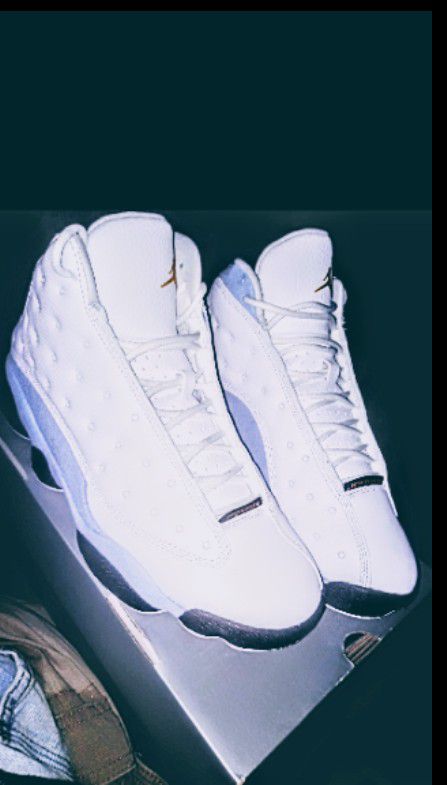 Air Jordan retro 13 Blue Grey Men Size 9 Sneakers 