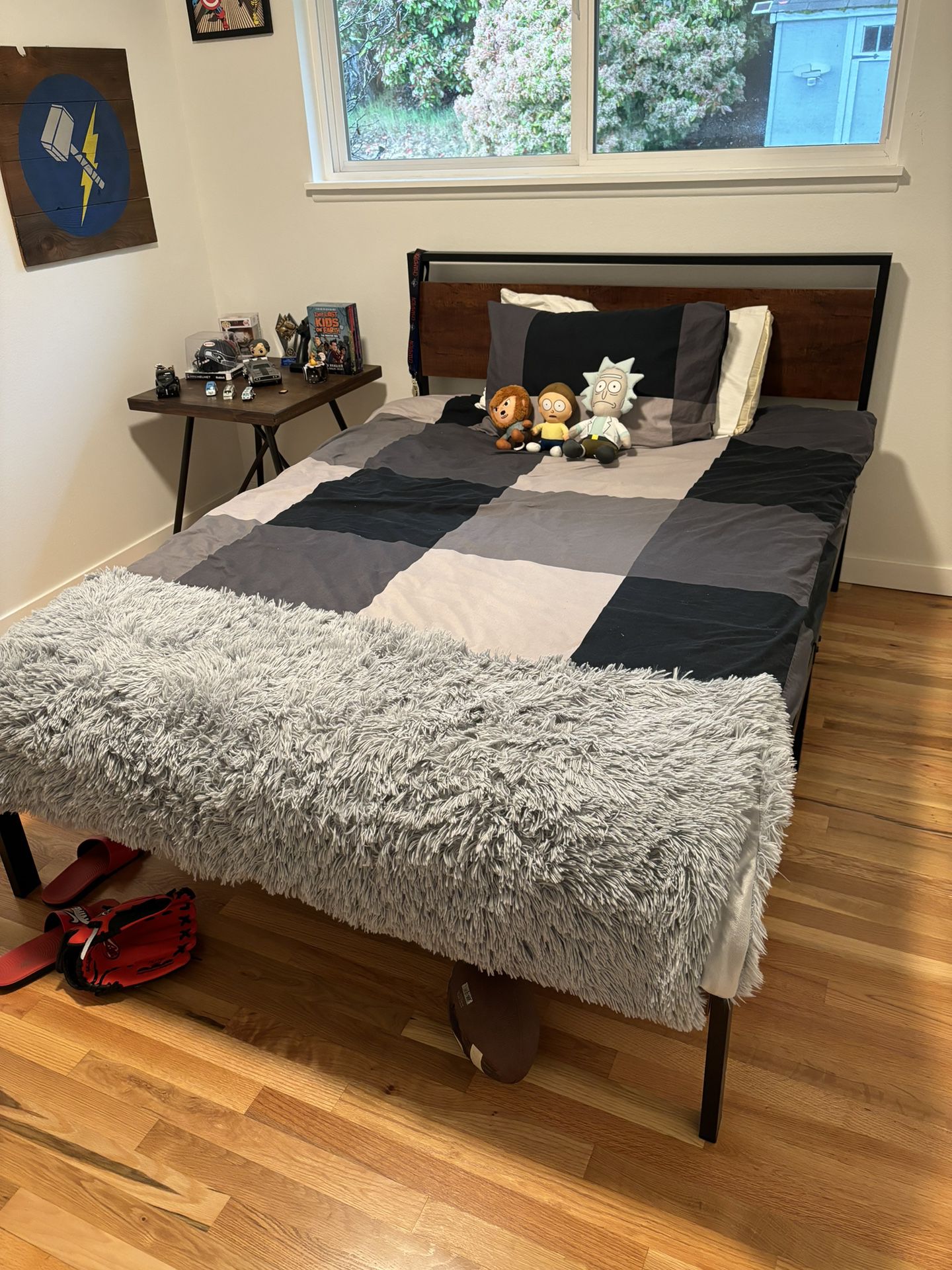 Full Bed Frame And Matteress