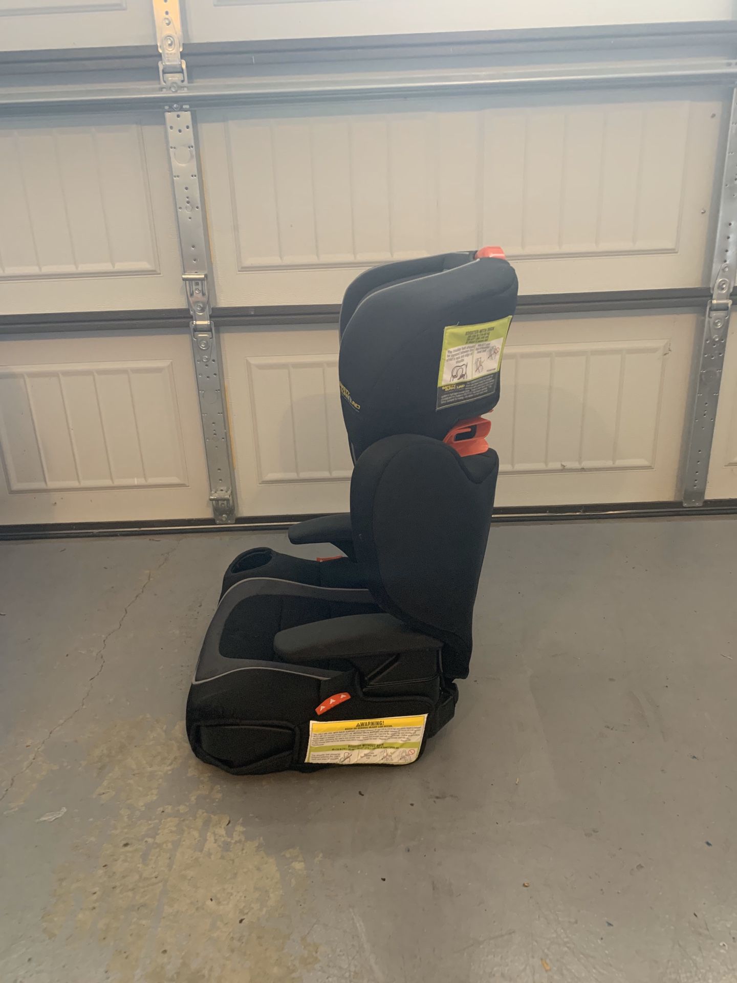 Booster seat two in one
