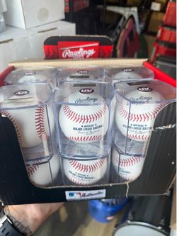 MLB Baseball in Diaplay Cube (x12)
