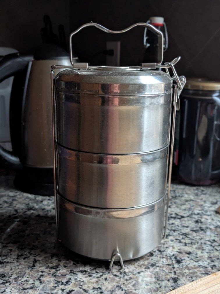 Double Wall Stainless Steel Tiffin 
