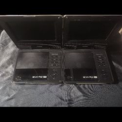 2 Philips TV/ DVD Players