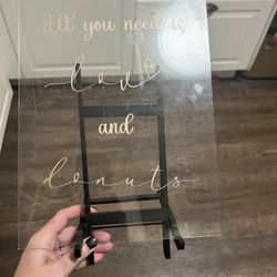 Sign For Wedding 