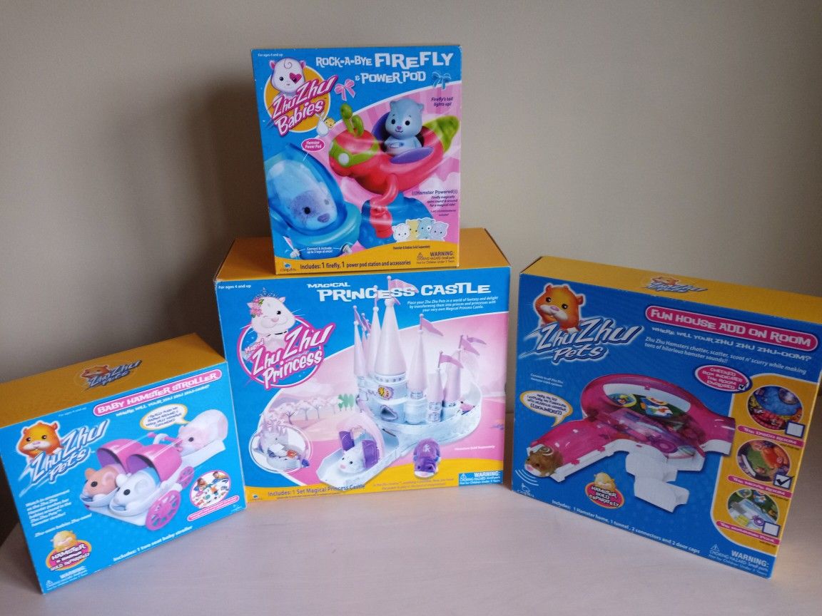 Attention Sellers. Zhu Zhu Pets BOXES ONLY