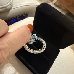 Moissanite Diamond Ring