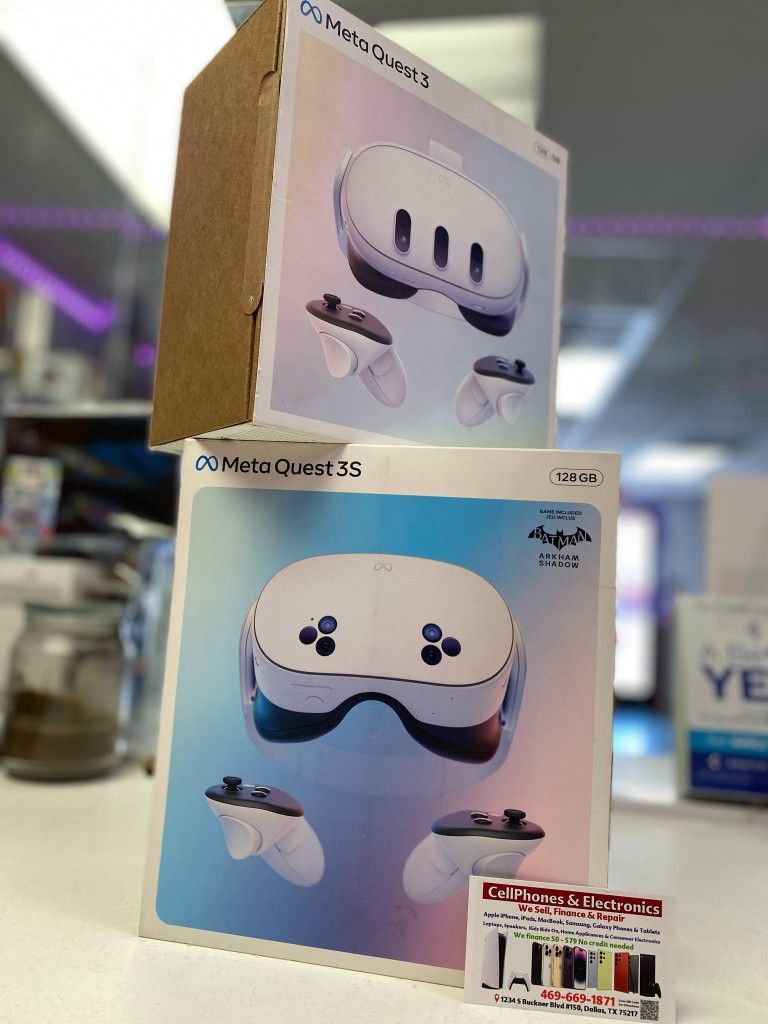 Meta Quest 3 & 3S Brand New-Cash Deal Starts $299