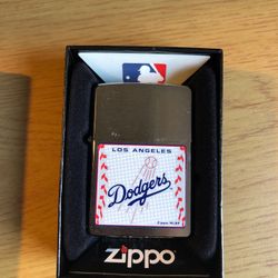 Dodgers Zippo