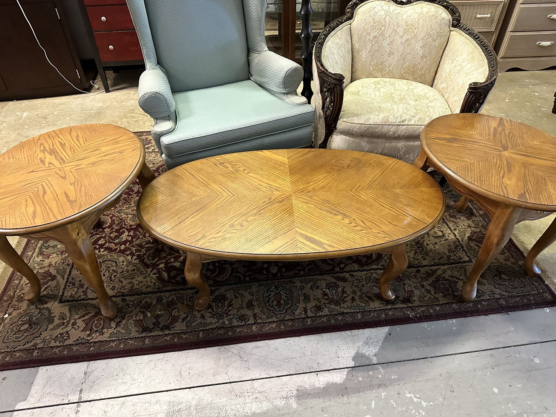 Coffee Table With End Tables