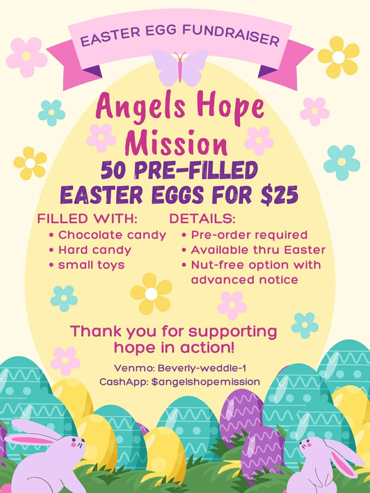 50 prefilled eggs for egg hunts