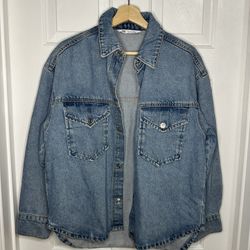 ZARA Denim Jacket—Gently Worn 