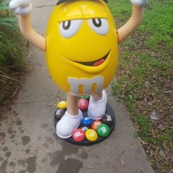 M&M Character On Wheels 42"h Retail Display 