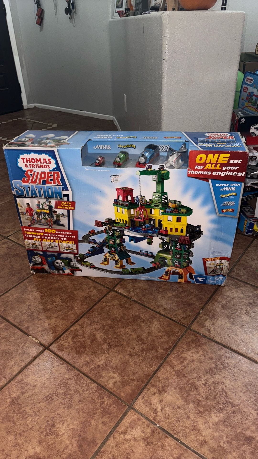 HUGE!!! Thomas And Friends SUPER STATION!!!