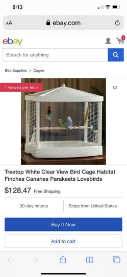 Birds cage and accessories