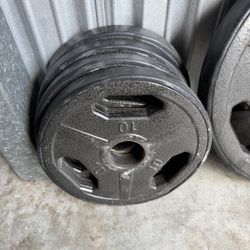 Four 10lb Sand Weight Plates