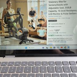 Yosuda recumbent exercise bike