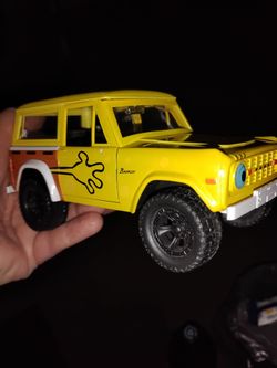 1973 Ford Bronco Spongebob Edition Diecast Collectable Sale Priced to Sell