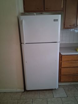 White fridge