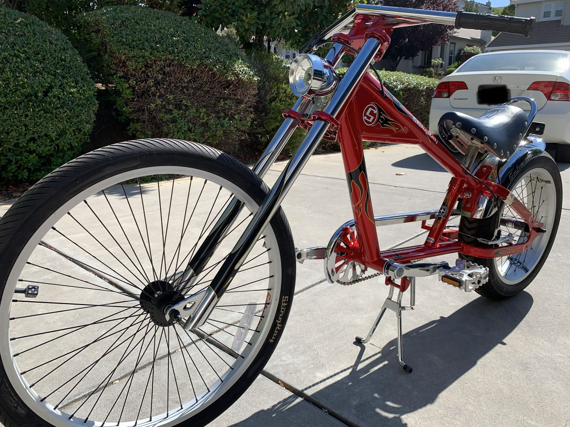 SCHWINN ORANGE COUNTY CHOPPER STINGRAY BICYCLE