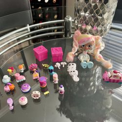 Marsha Mallow Shopkins doll with accessories & Various Shopkins 