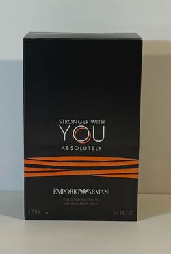 Armani stronger with you absolutely