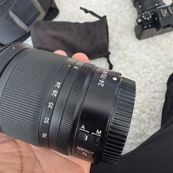 nikon z6 w/ 2 lens 