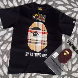 Bathing Ape Burberry T Shirt
