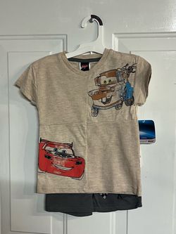 Disney Pixar Cars Toddler 2T Outfit Set