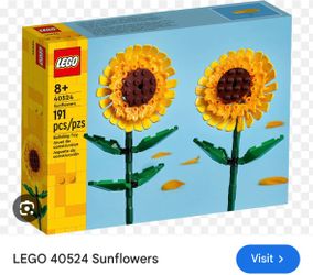Lego sunflowers