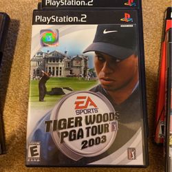 Tiger Woods 03 PS2 Console Game