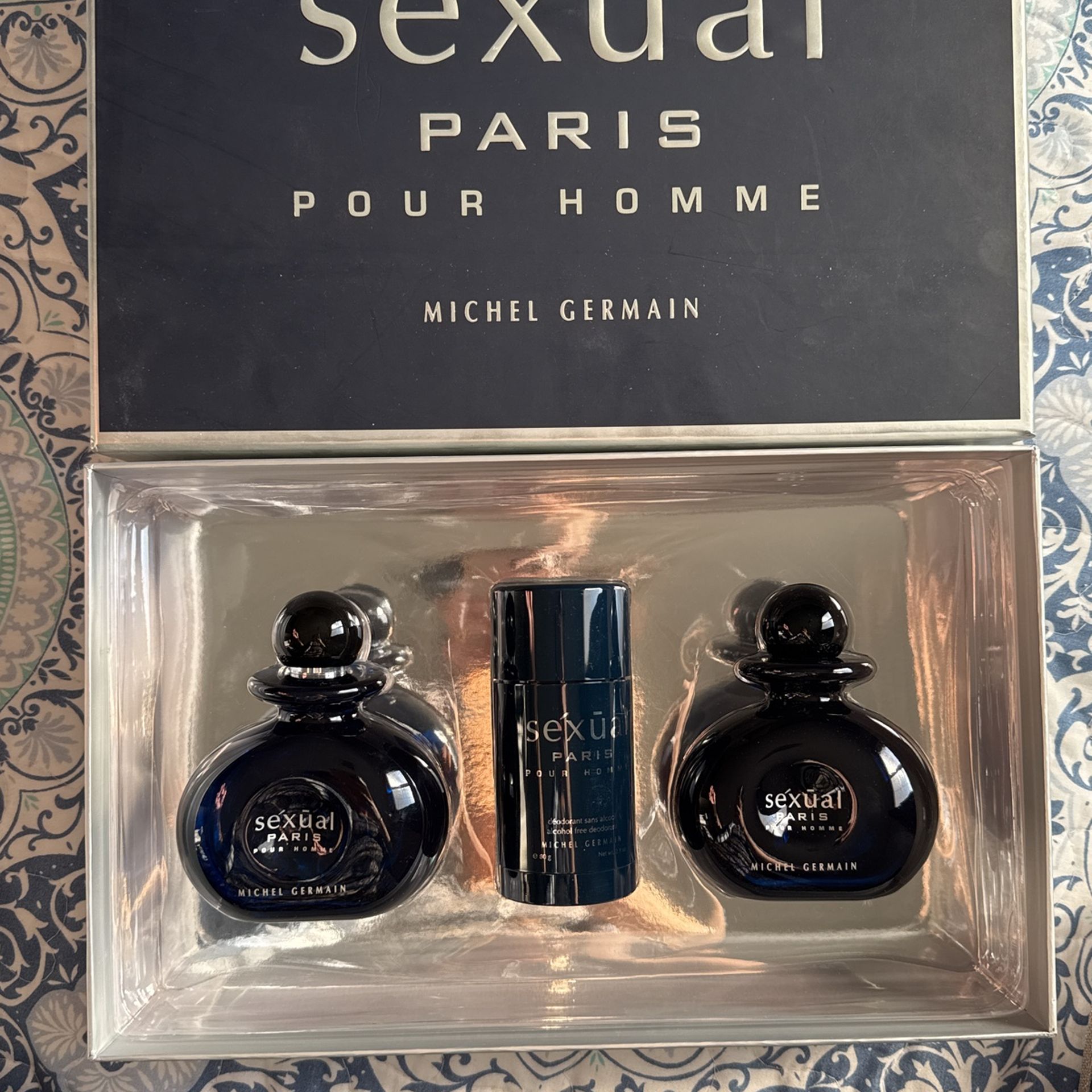 Sexual Paris Pour Homme 3-Piece Cologne Gift Set by Michel Germain