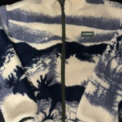 Parks Project Acadia Moose Full Zip High Pile Fleece Mens Small NEW WITH TAGS $175 Retail 