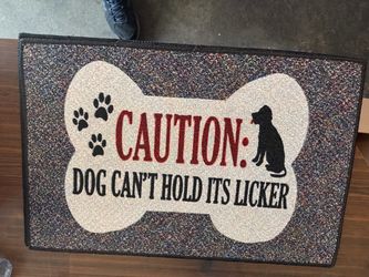 Funny Dog Welcome Doormat