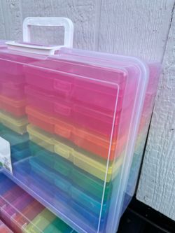 Multi color Craft Keeper box organizer