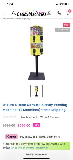 Uturn Candy Vending Machines 