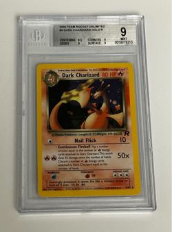 Dark Charizard Holo Rare BGS 9 Mint