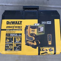 Dewalt 20V MAX 3x360 Remote Control Laser Kit – DCLE34035D1