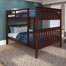 Brand New full Over Full Bunk Bed Take Home Now with $39 Down 