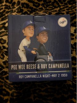 PEE WEE REESE And ROY CAMPANELLA 2014 Bobblehead Los Angeles Dodgers
