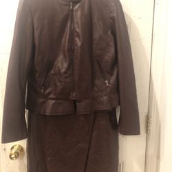 Burgundy/wine 2 Pc Woman Set