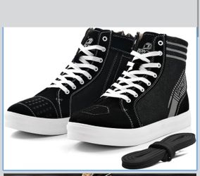 Motorcycle Shoes for Men, Anti-Slip Breathable Street Casual Motorcycle Riding Boots 42,43,44