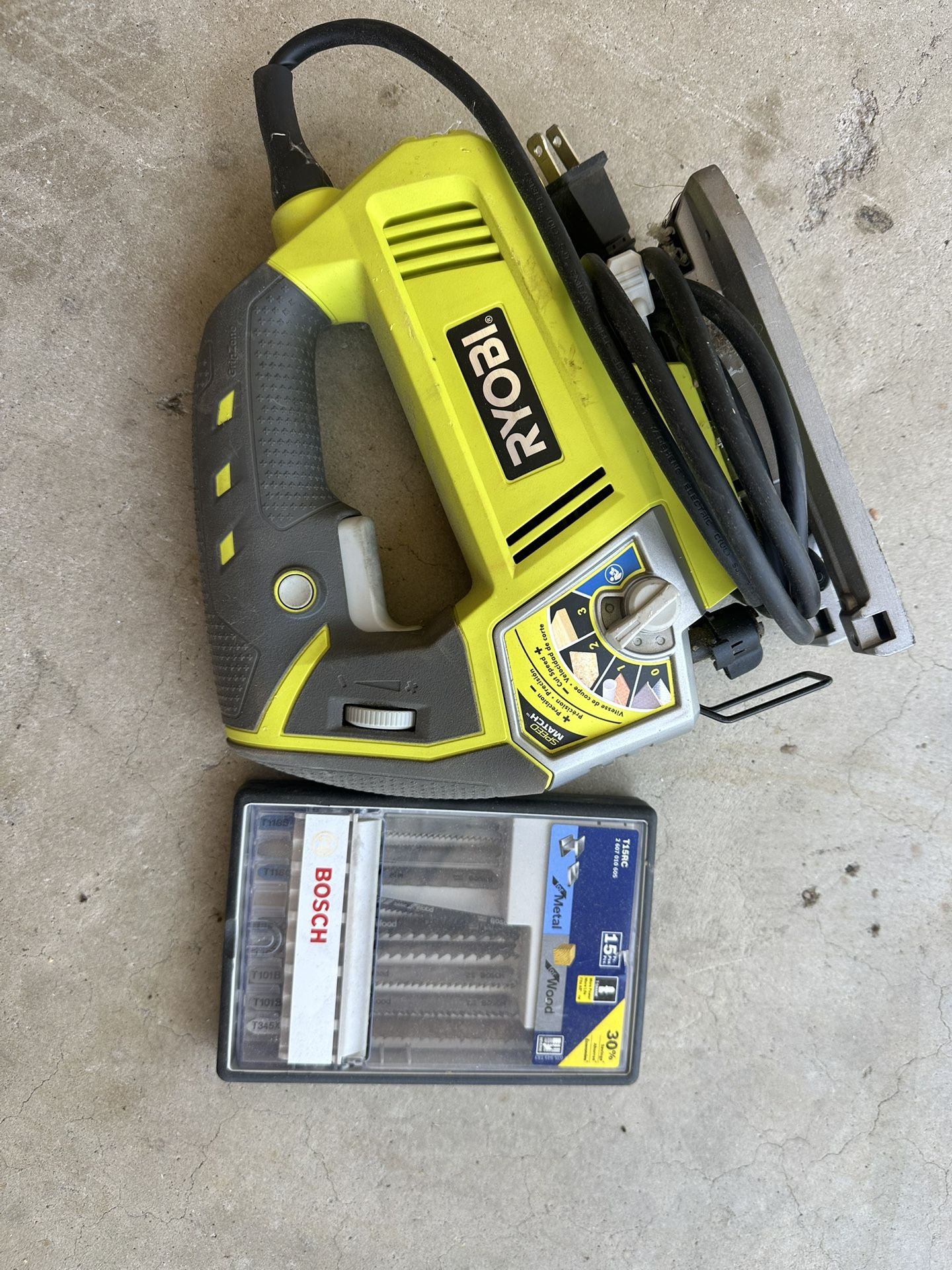 Ryobi Variable Speed Orbital Jig Saw