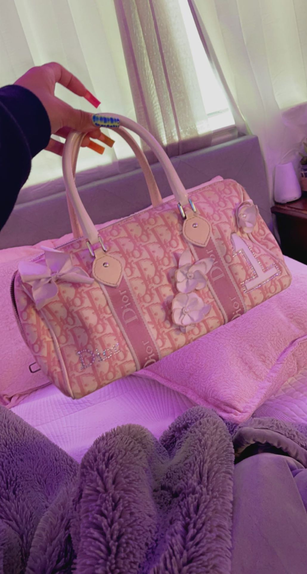 Vintage Pink Dior Bag 